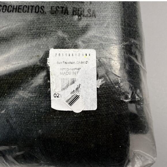 Pottery Barn Rustic Chenille Curtain Panel 3-in-1 Pole Top 50x96 Forest Green - Picture 7 of 7